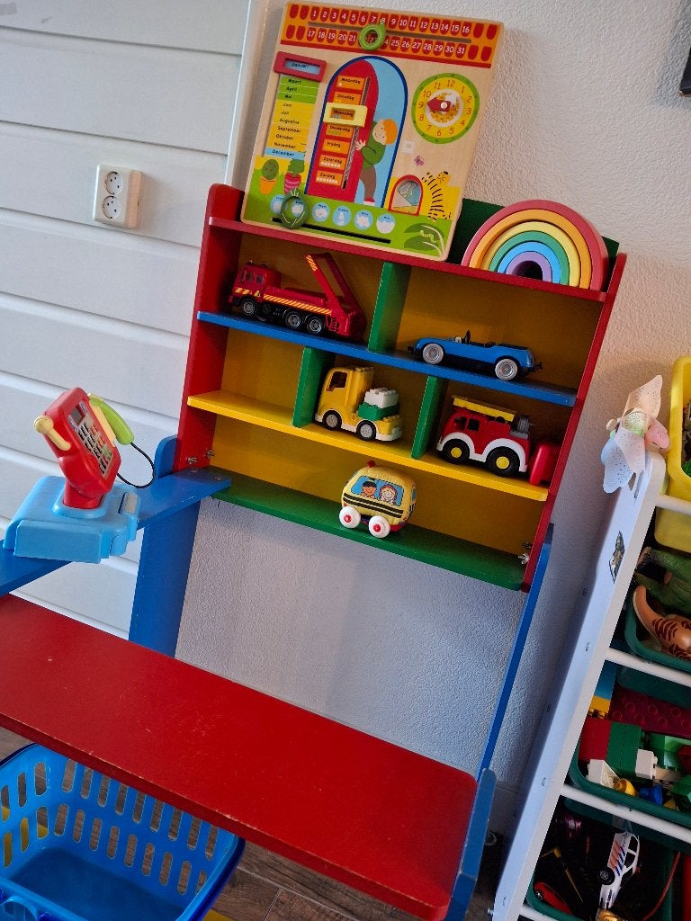 Retro vintage kinder kastje / winkeltje, Ophalen, Gebruikt, Kast, 70 cm of meer