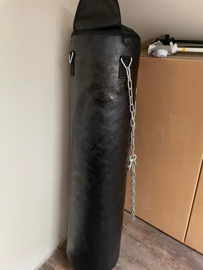 Outshock bokszak - Zwart, 120cm, Ophalen, Zo goed als nieuw, Bokszak