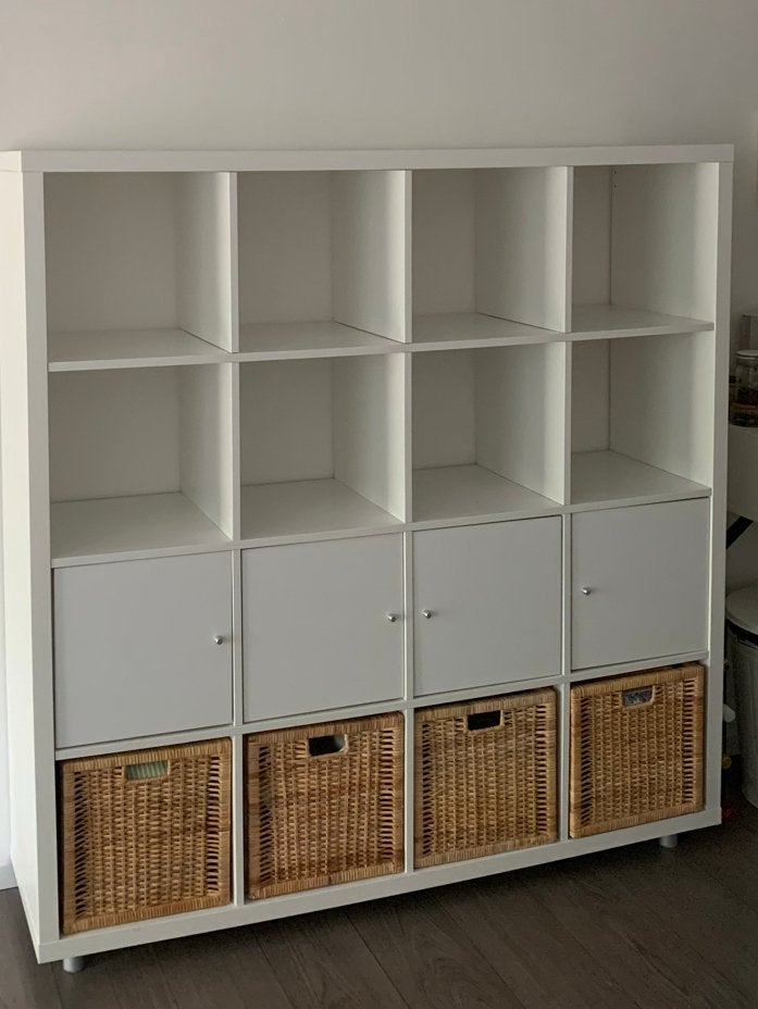 Vier rieten manden IKEA Branäs, Ophalen of Verzenden, Gebruikt, Overige materialen
