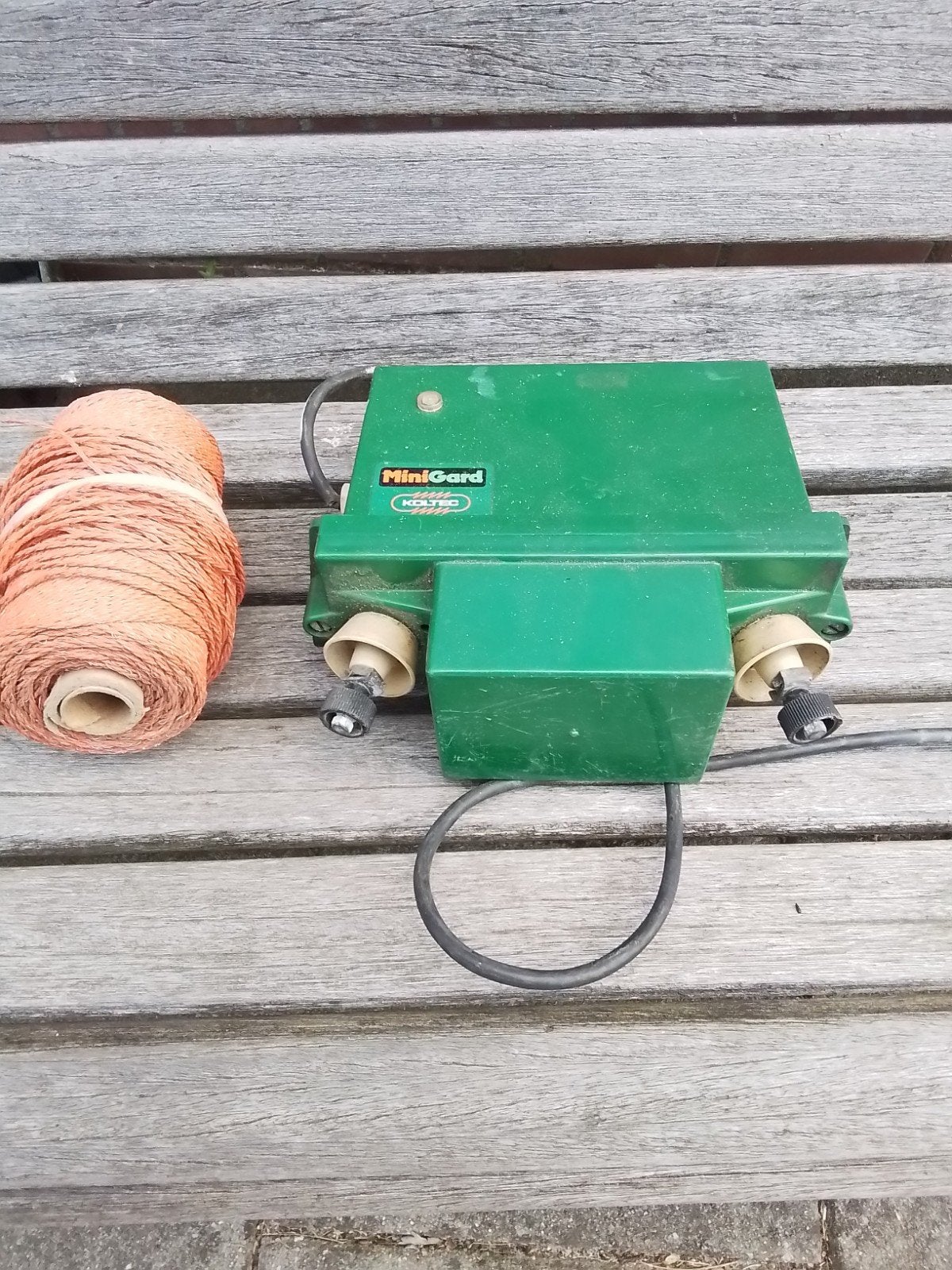 koltec  Mini Garden schrikdraadapparaat met draad, Dieren en Toebehoren, Stalling en Weidegang