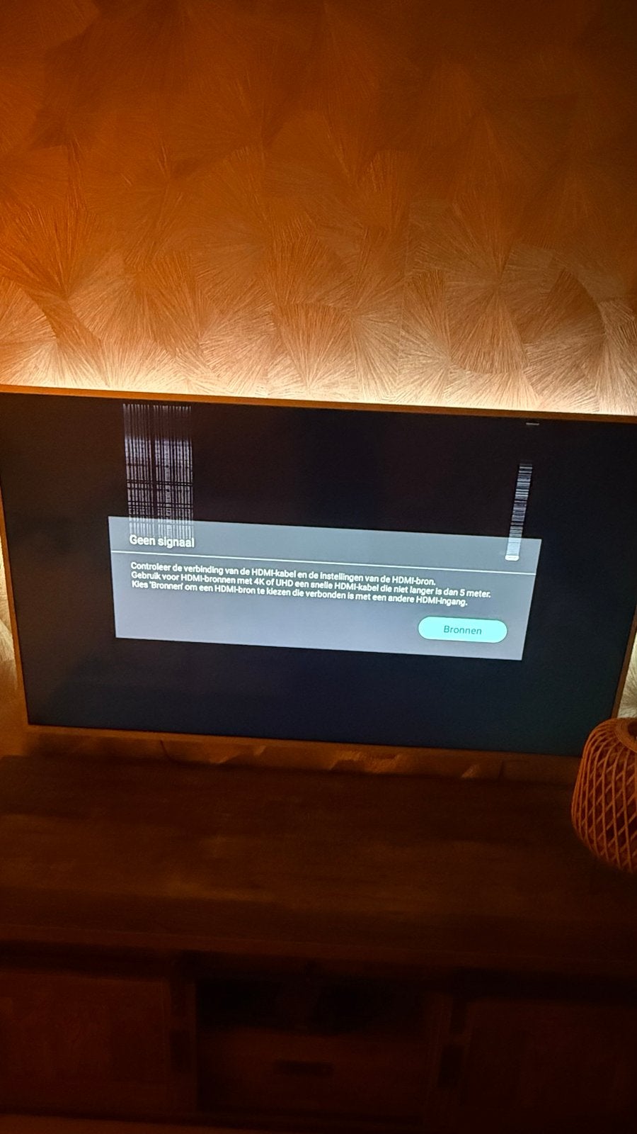 Philips tv 58 inch, Audio, Tv en Foto, Televisies, Ophalen, Philips, 50 Hz, 100 cm of meer