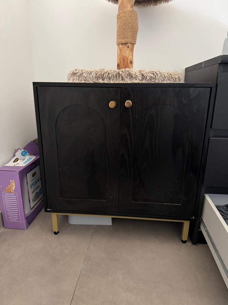 kattenbak kast, Ophalen, Zo goed als nieuw