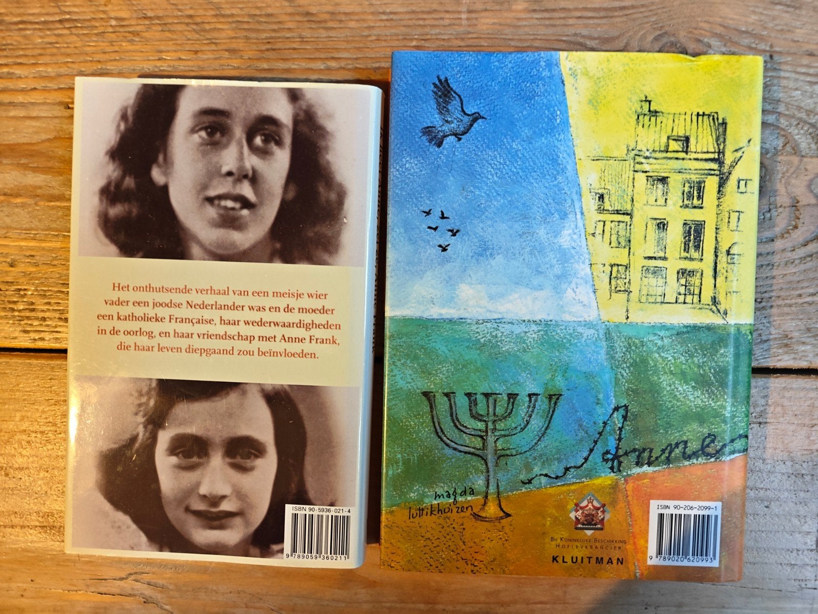 2 boeken over Anne Frank: herinneringen en biografie, Ophalen of Verzenden, Gelezen, Jacqueline van Maarsen, Alison Leslie Gold