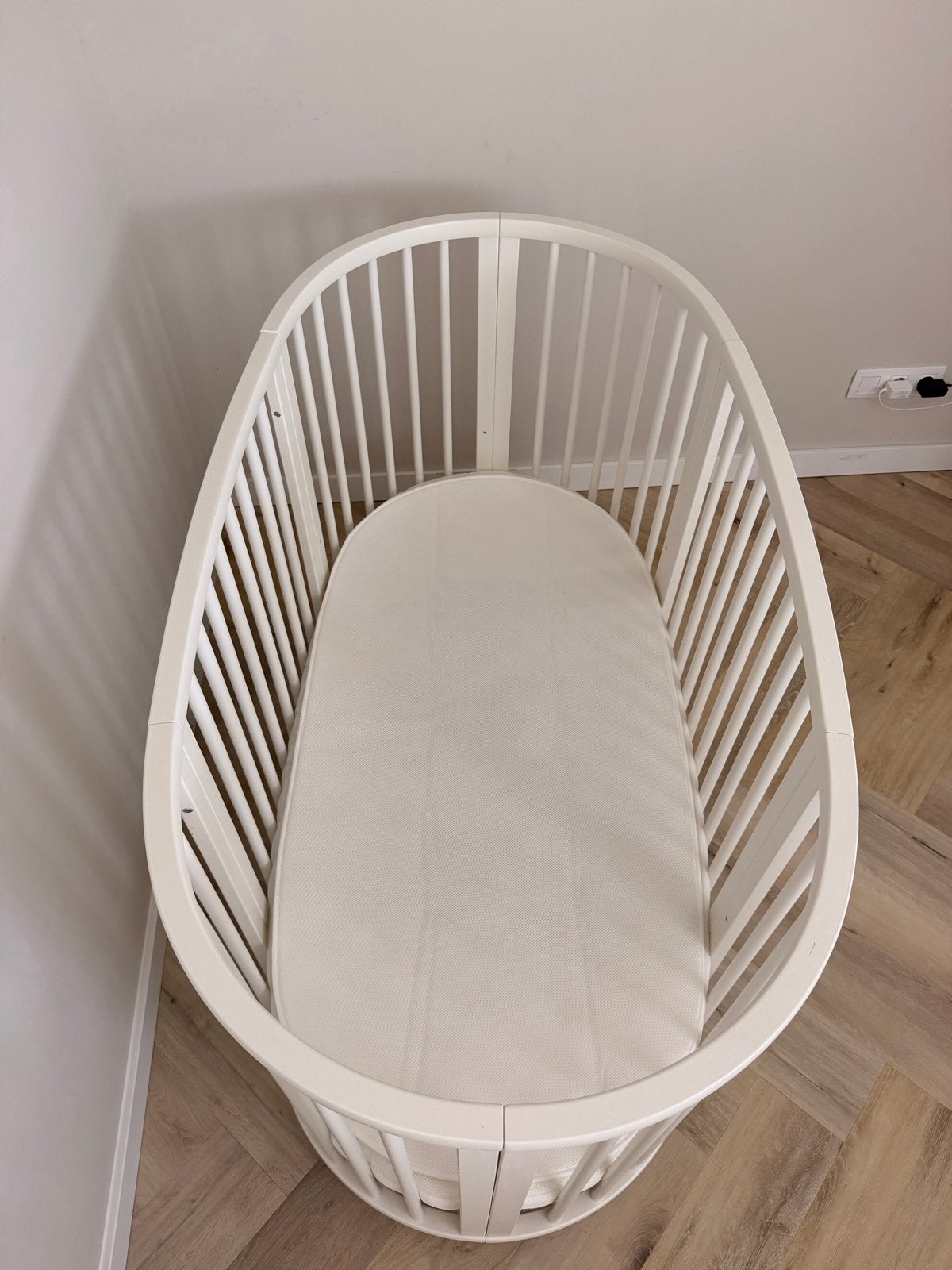 Stokke Sleepi Ledikant Zo Goed Als Nieuw met Matras, Ophalen, Zo goed als nieuw, Ledikant