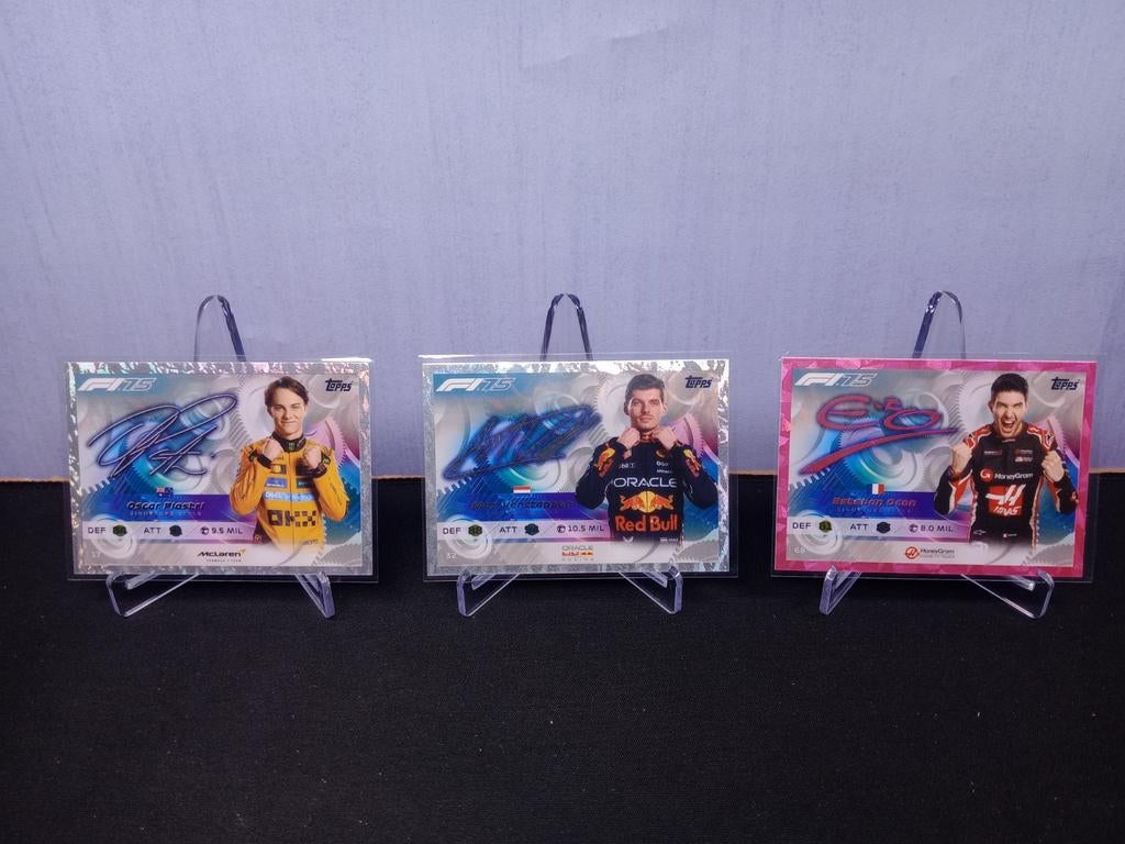 Topps F1 Turbo Attax 2025 kaarten met handtekening stijl, Ophalen of Verzenden, Nieuw, Formule 1