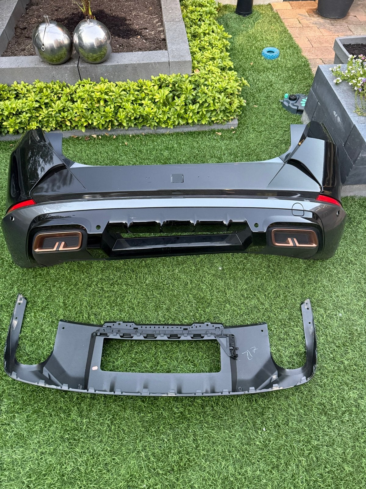 Achterbumper Cupra Formentor - Gebruikt met lichte schade, Gebruikt, Ophalen of Verzenden, Achter, Bumper