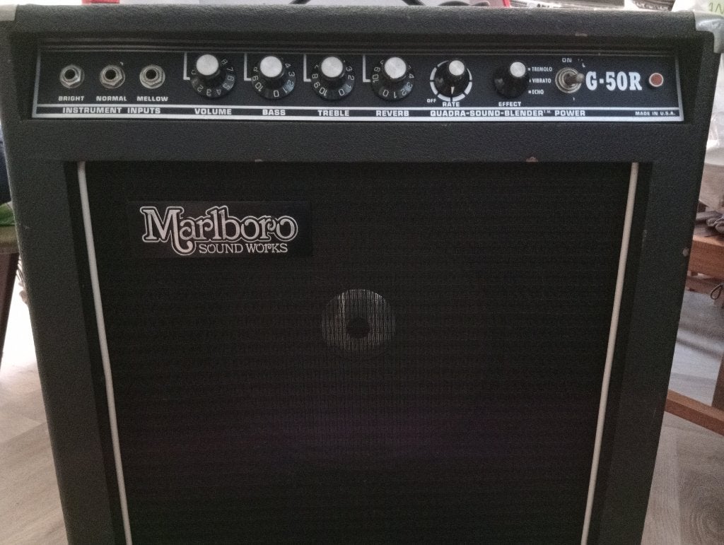 Marlboro G50-R 70's Gitaarversterker, Ophalen, Gebruikt, Gitaar, 50 tot 100 watt