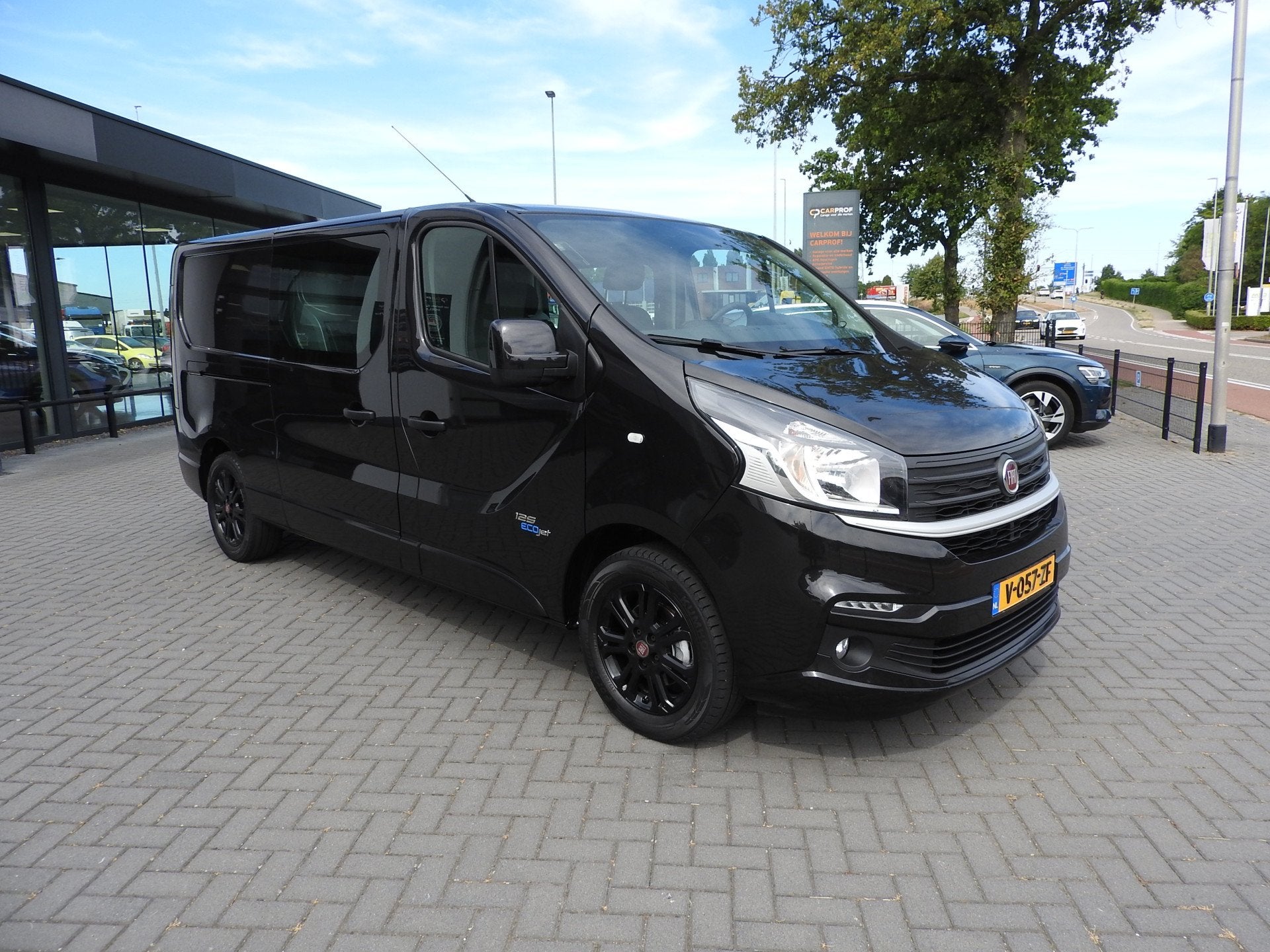 Fiat Talento 1.6 MJ EcoJet L2H1 Dubbele Cabine, Camera, Trek, Auto's, Bestelauto's, Gebruikt, Euro 6, 4 cilinders, Zwart