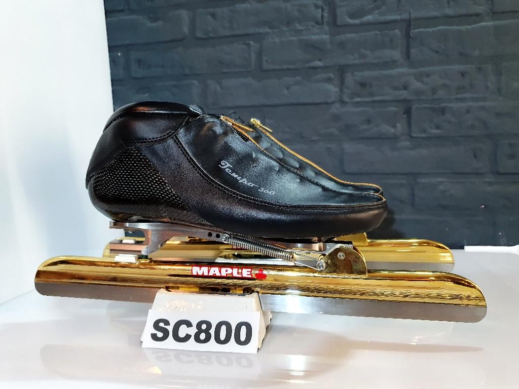 Luigino Tempo 360 Maple Twinlaser Klapschaatsen Klap Maat 40, Klapschaats, Verzenden, Nieuw, Maple