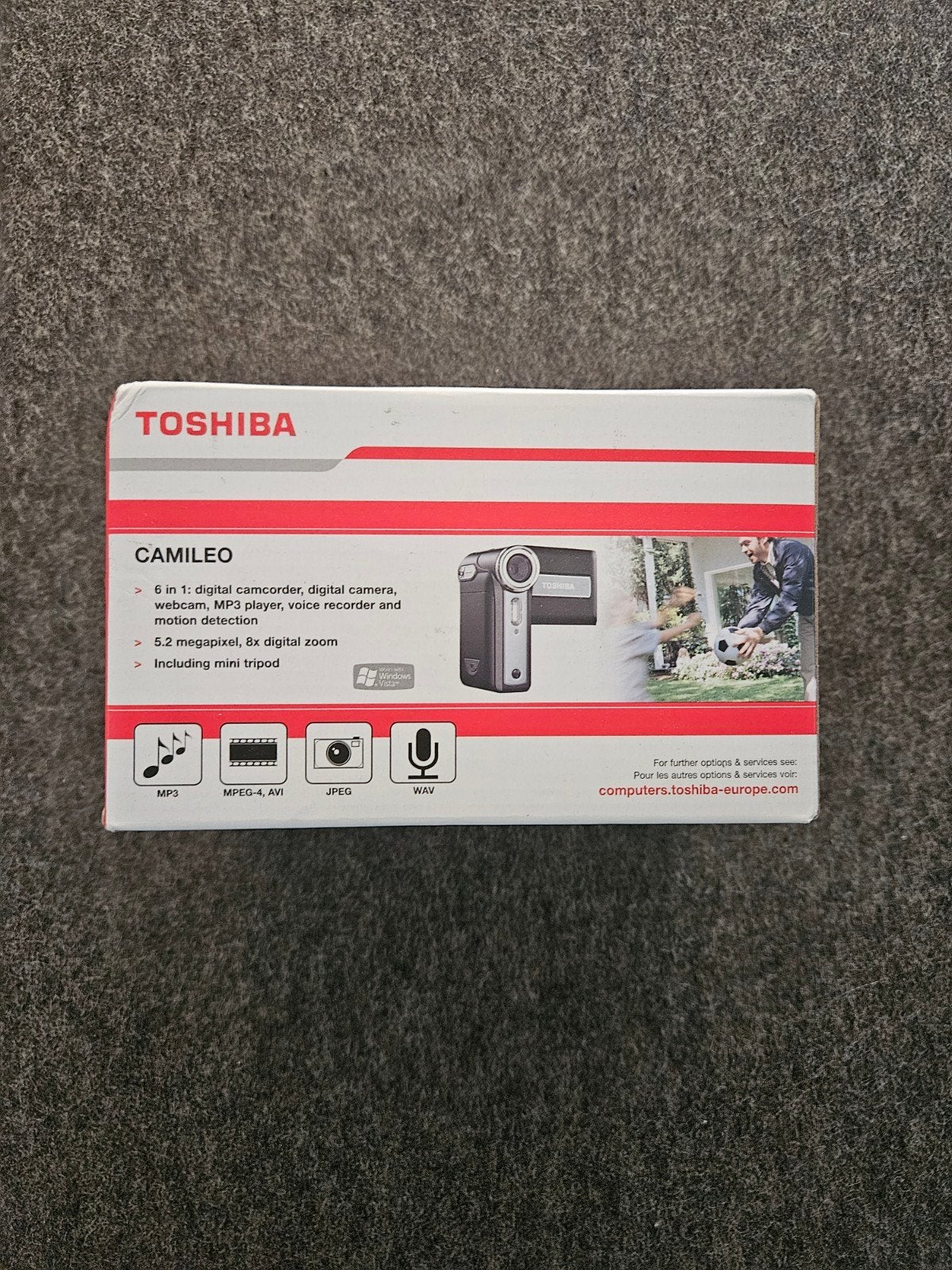 Toshiba Camileo 6-in-1 Digitale Camcorder, Audio, Tv en Foto, Ophalen of Verzenden, Nieuw, Camera, Toshiba
