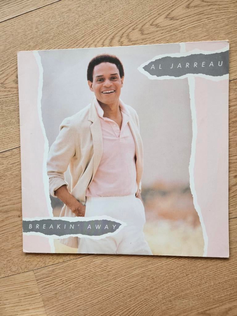 Elpee Al Jarreau Breakin away, Cd's en Dvd's, Vinyl | Pop, Ophalen of Verzenden, Zo goed als nieuw, Overige formaten