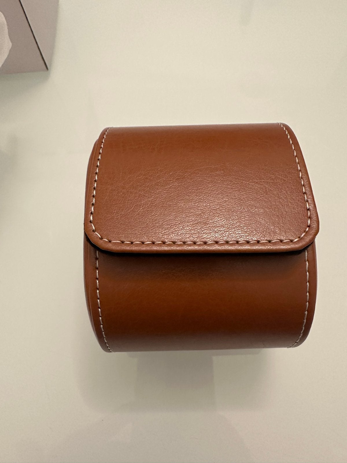 Luxe Leren Horloge Opbergdoos - Bruin, Ophalen of Verzenden, Nieuw