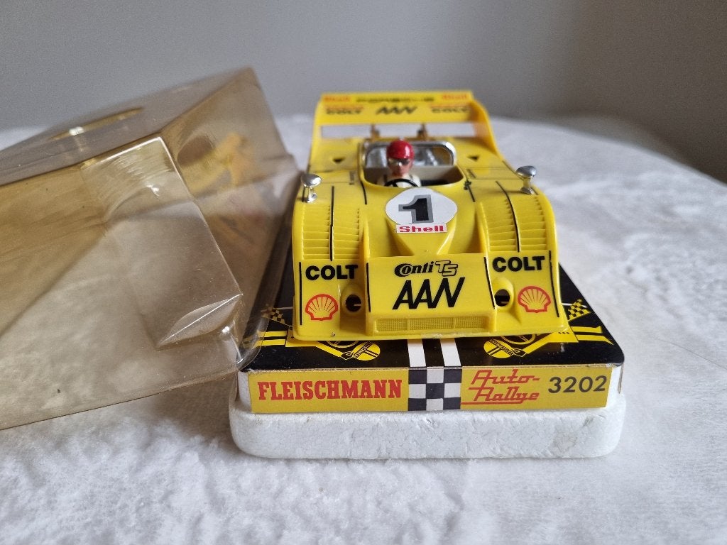 Fleischmann 3202 Porsche Can-Am 917-10 geel, NIEUW met OVP., Verzenden, Nieuw, Elektrisch, Fleischmann
