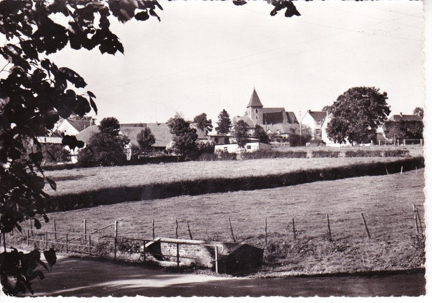 NIDRUM,- Panorama van het dorp. 25-07, Ophalen of Verzenden, 1960 tot 1980, Ongelopen, Luik