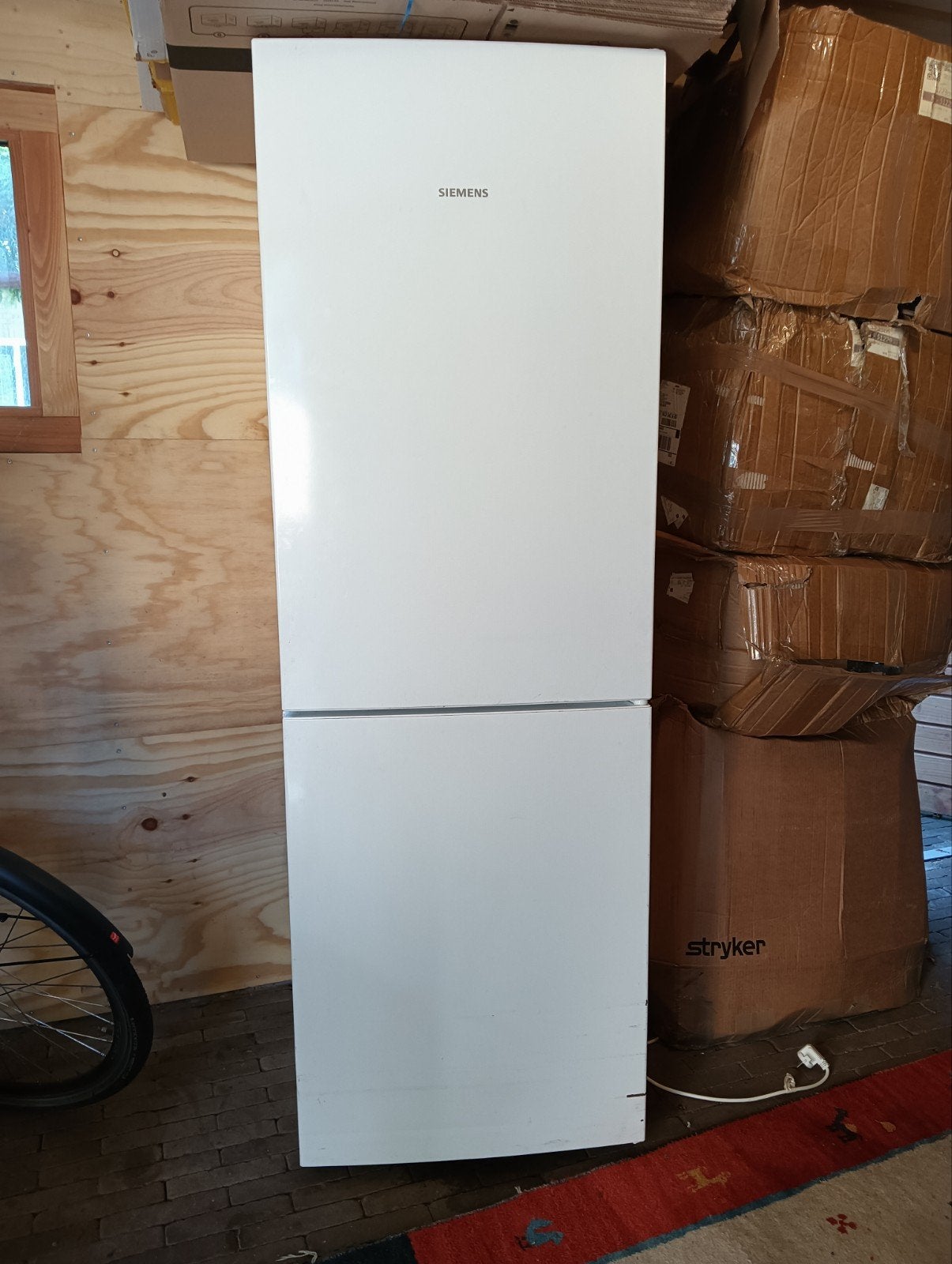 Siemens Koelkast met ruime vriezer, Witgoed en Apparatuur, Ophalen, Gebruikt, 200 liter of meer, 60 cm of meer