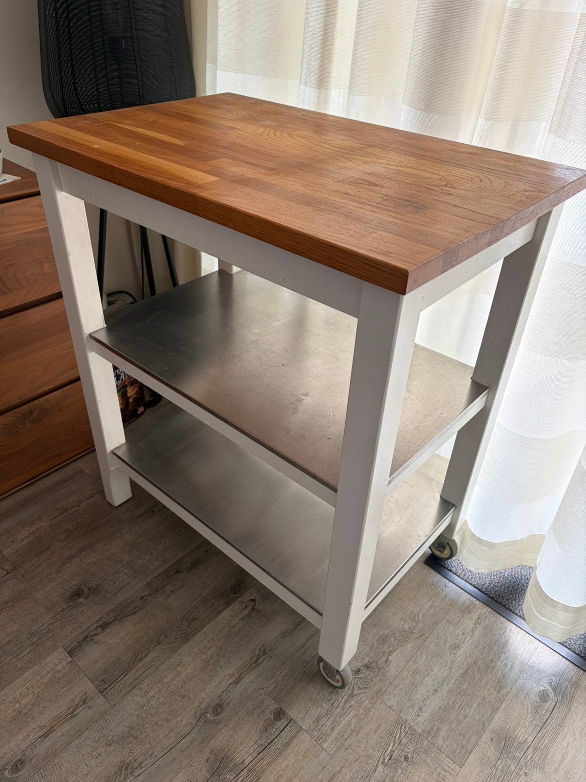 Keuken trolley, Ophalen, Gebruikt, 50 tot 100 cm, 25 tot 50 cm