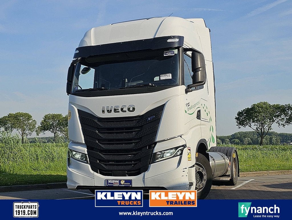 IVECO S-WAY AS440S46 lng, Auto's, Automaat, Euro 6, Wit, Bedrijf
