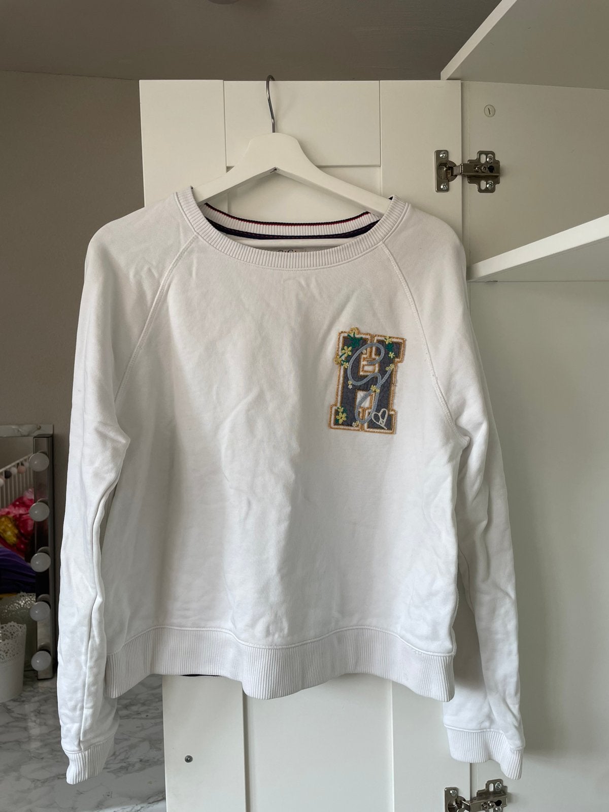Tommy hilfiger x gigi hadid witte trui maat s, Ophalen of Verzenden, Zo goed als nieuw, Maat 38/40 (M), Wit