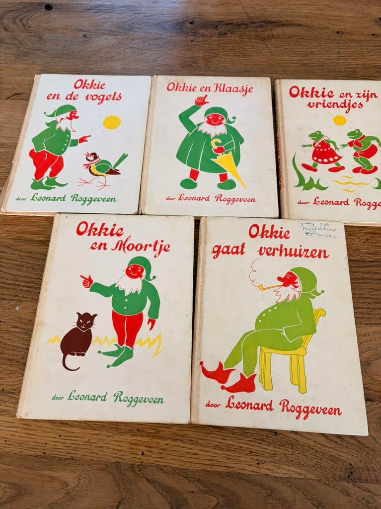 5x OKKIE - Leonard Roggeveen, Boeken, Ophalen of Verzenden, Gelezen, Fictie algemeen