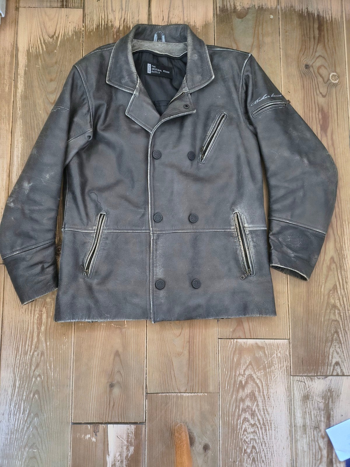 LEREN JAS MOTOR / SCOOTER, Ophalen of Verzenden, Tweedehands, Jas | leer