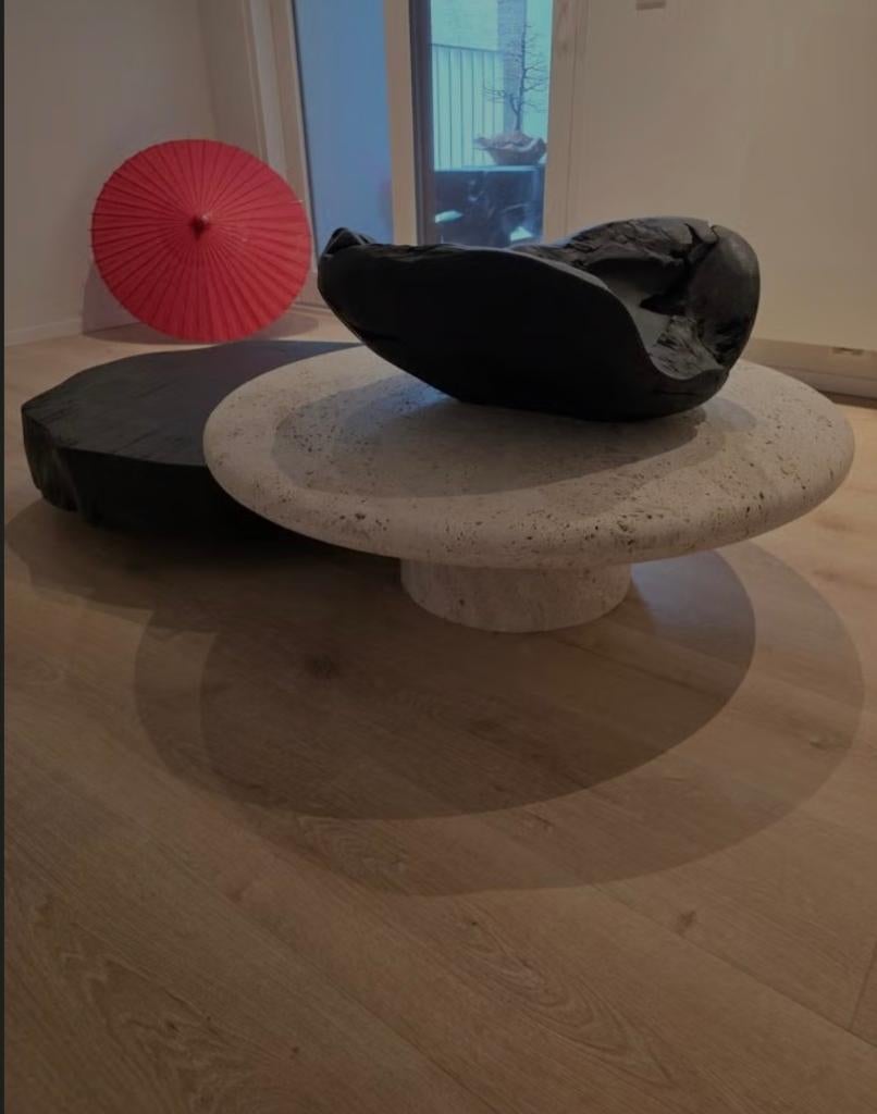 Table unique, Huis en Inrichting, Tafels | Sidetables, Nieuw, 75 cm of meer, 200 cm of meer, Rond, Overige materialen, Ophalen of Verzenden