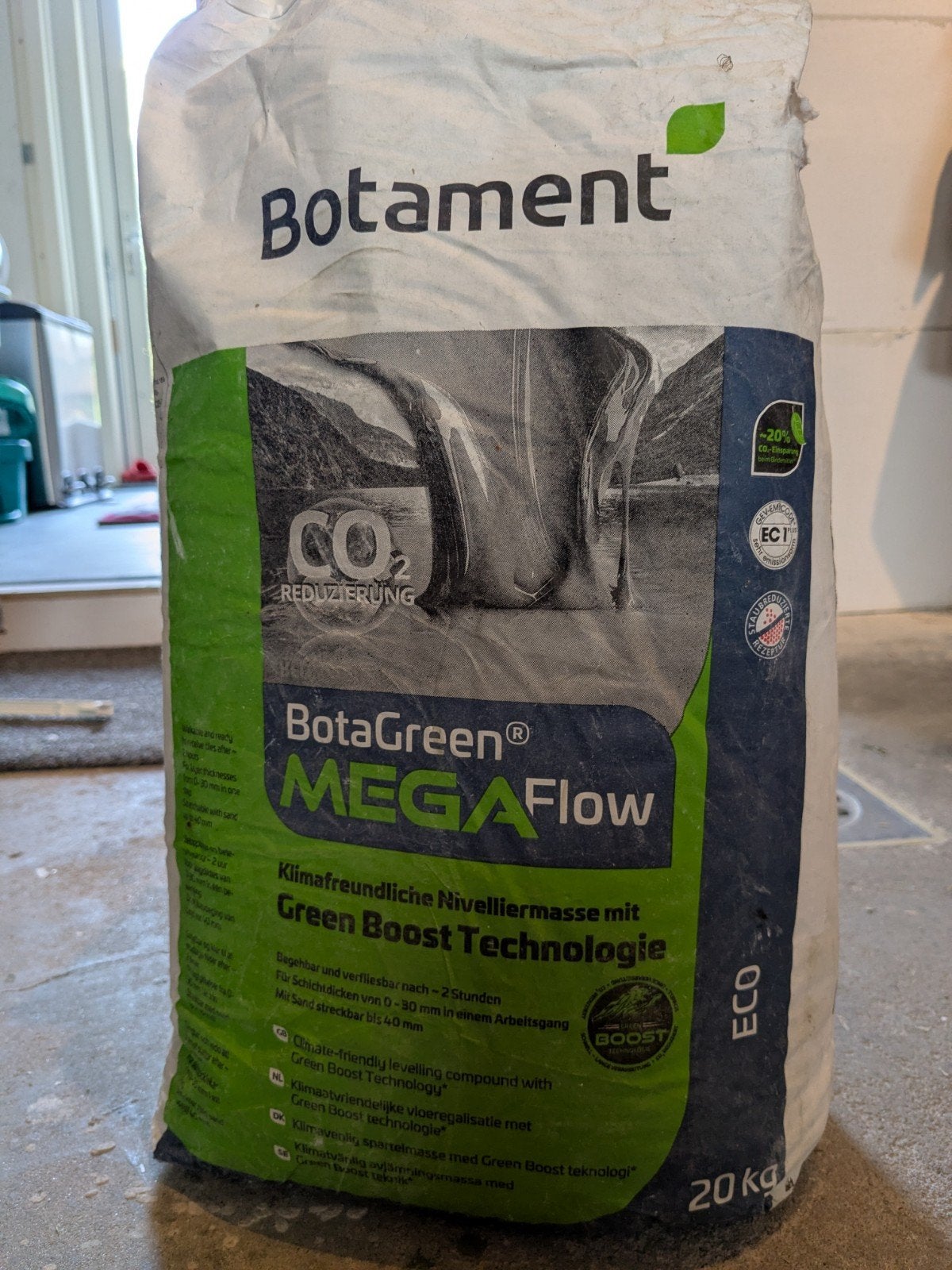BotaGreen MegaFlow vloeregalisatie, Ophalen