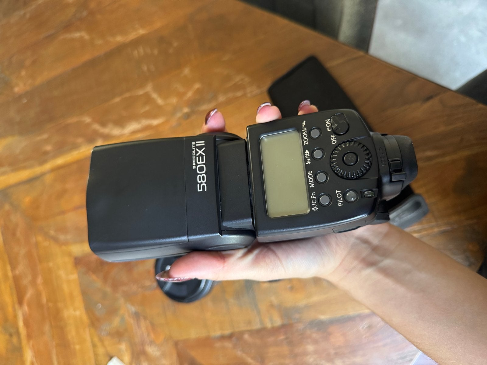 Canon Speedlite 580EX II Externe Flitser, Draaibaar, Canon, Canon, Externe flitser