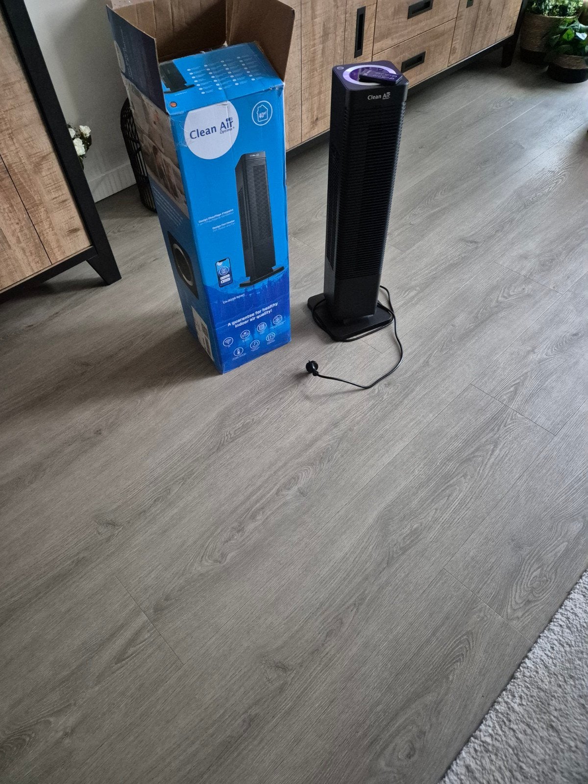 Clean Air Optima CA-904B smart ventilator nieuw 170 euro, Ophalen, Zo goed als nieuw, Torenventilator
