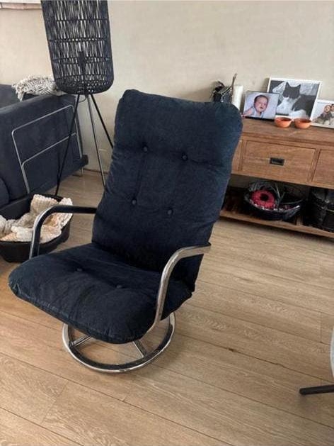 Ikea Smedsta draaistoel Vintage, Huis en Inrichting, Ophalen, Gebruikt, Eén