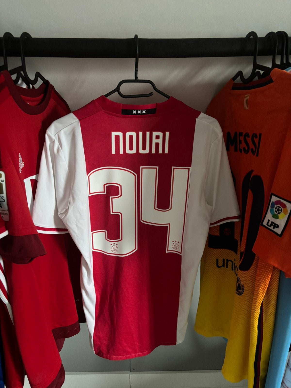 Authentiek Abelhak Nouri #34 Ajax thuisshirt 2016/17, Ophalen, Zo goed als nieuw, Ajax, Shirt