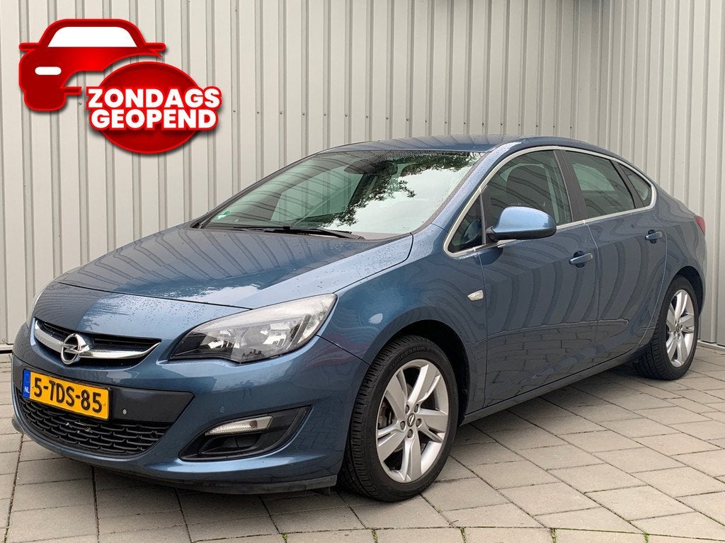 Opel Astra 1.4 Turbo Edition|EXPORT|TURBO DEFECT |, Voorwielaandrijving, Euro 5, Stof, Zwart