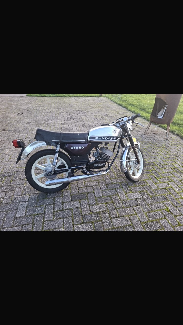 Zundapp GTS 50 Type 517-35 uit 1977 - Lichte opknapper, Fietsen en Brommers, Gebruikt, Maximaal 45 km/u, Ophalen of Verzenden