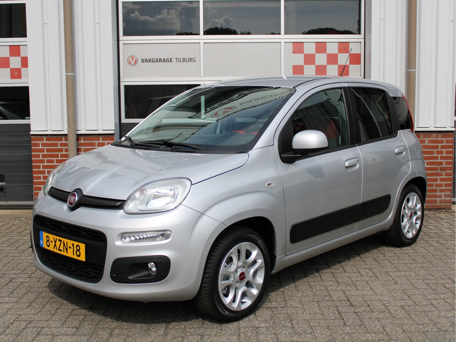 Fiat Panda 0.9 TwinAir Turbo Lounge Automaat/Climate/PDC/Blu, Auto's, Stof, Gebruikt, Euro 6, Panda