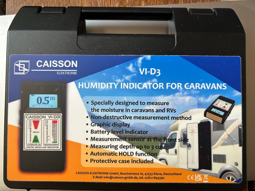 Caisson VI-D3 Vochtmeter voor Caravans en Campers, Ophalen of Verzenden, Nieuw