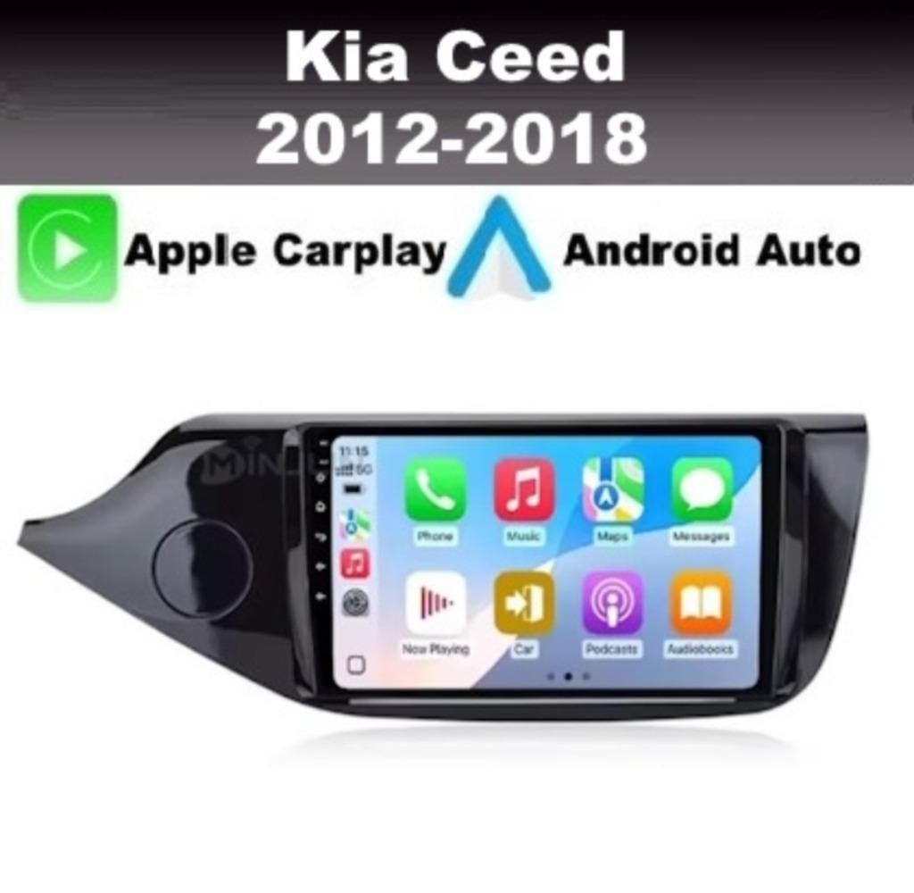Kia Ceed 2012-2018 navigatie android wifi dab+ carkit 9inch, Auto diversen, Autoradio's, Ophalen of Verzenden, Nieuw