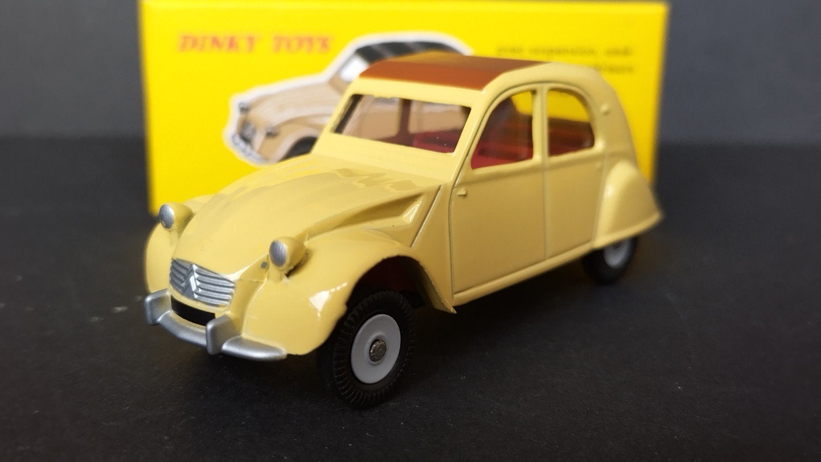 Citroen 2cv modele 61 1:43 Dinky Toys Atlas Re-edition Pol, Hobby en Vrije tijd, Modelauto's | 1:43, Auto, Verzenden, Nieuw, M