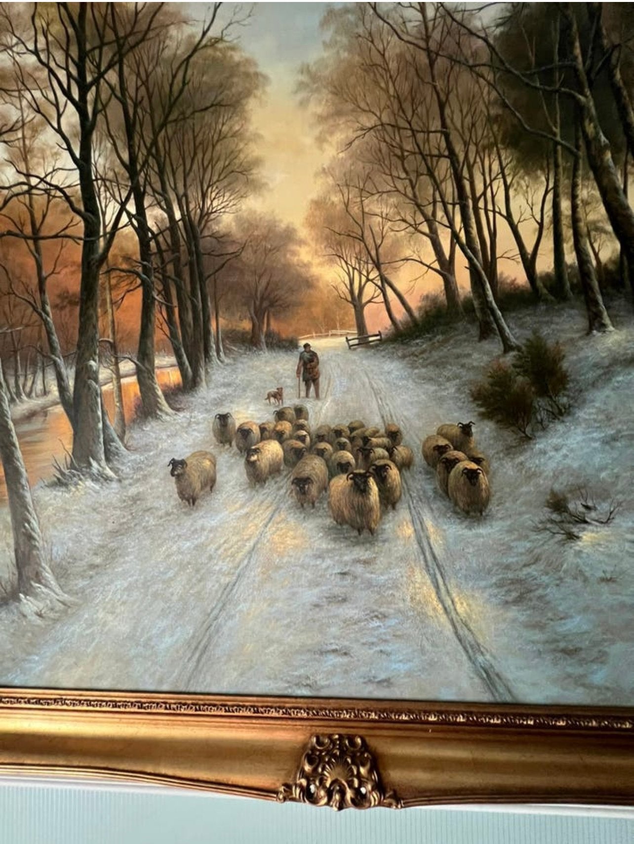 Olieverf schilderij, Antiek en Kunst, Kunst | Schilderijen | Klassiek, Ophalen