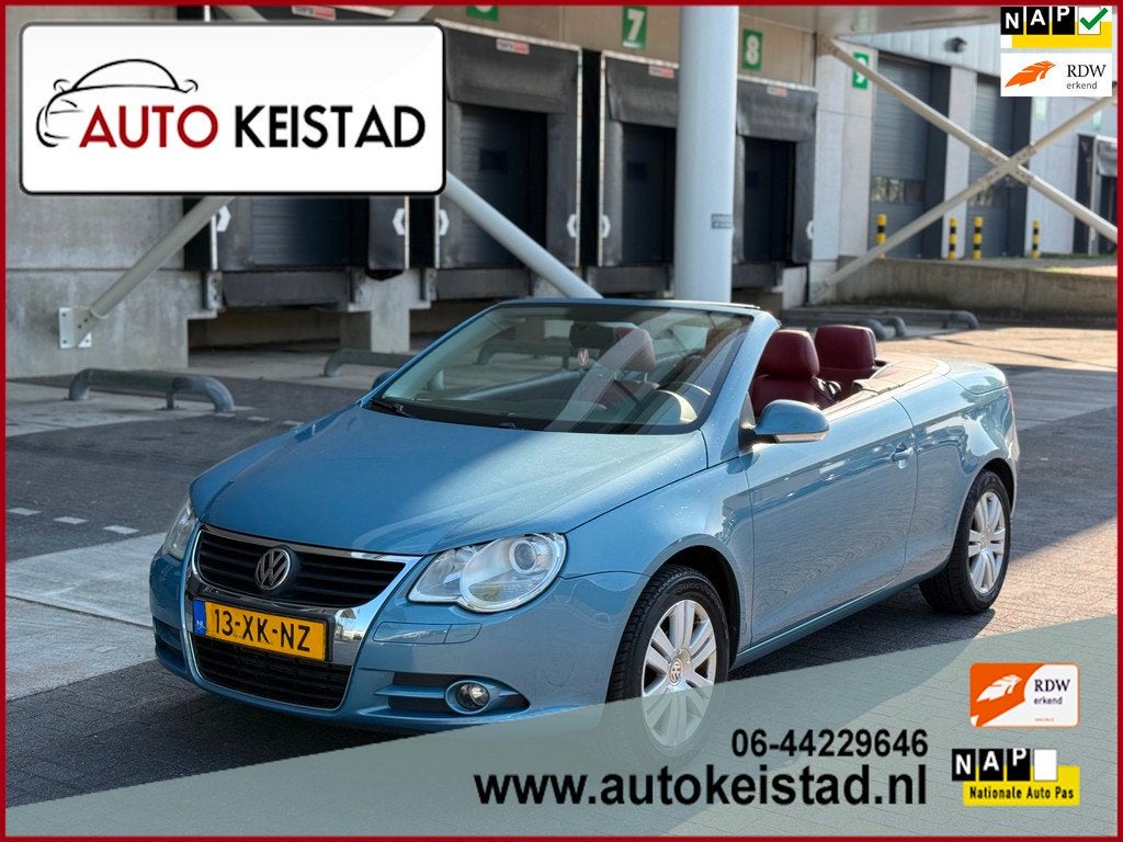 Volkswagen Eos 2.0-16V FSI LEDER/AIRCO/CRUISE! ORIGINELE KIL, Voorwielaandrijving, Automatische klimaatregeling, Gebruikt, 4 cilinders