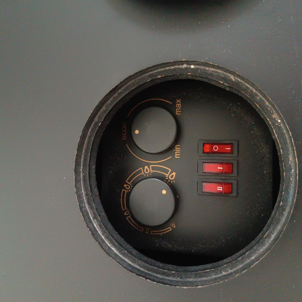 Elektrische haard met realistische vlammen, Ophalen of Verzenden, Gebruikt, Vrijstaande haard, Elektrische haard