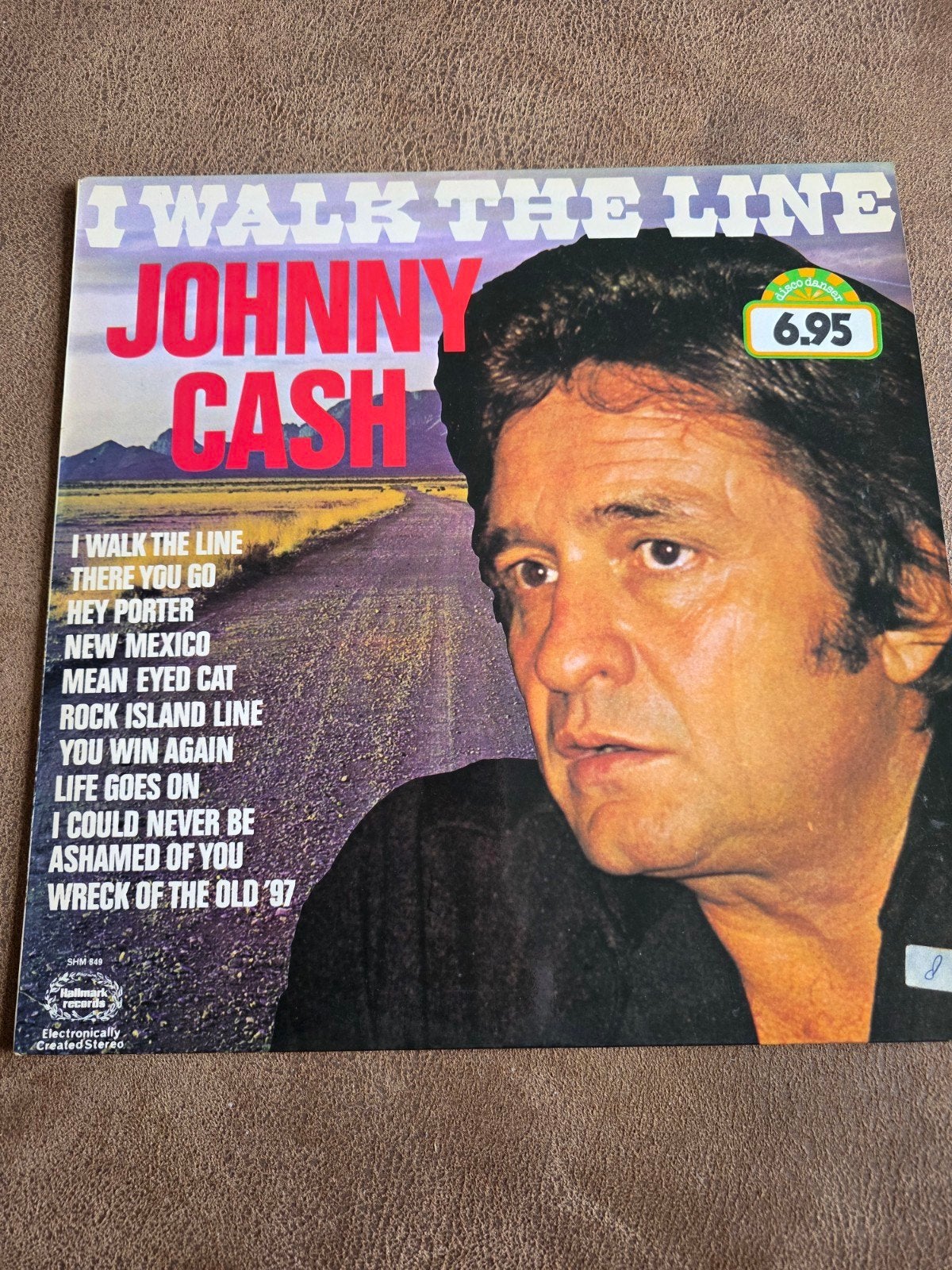 Johnny Cash - I Walk The Line LP (Hallmark Records), Cd's en Dvd's, LP, Gebruikt, Overige genres, Ophalen of Verzenden