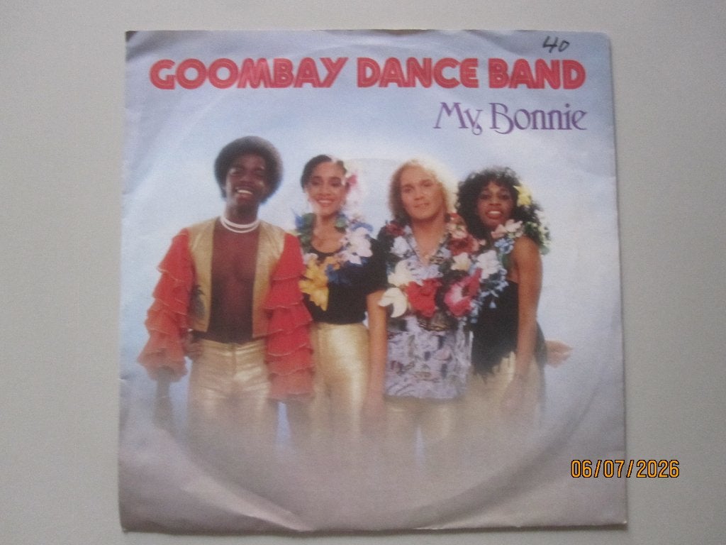 GOOMBAY DANCE BAND -  my bonnie - vinyl 7", Cd's en Dvd's, Vinyl Singles, Gebruikt, 7 inch, Ophalen of Verzenden, Pop