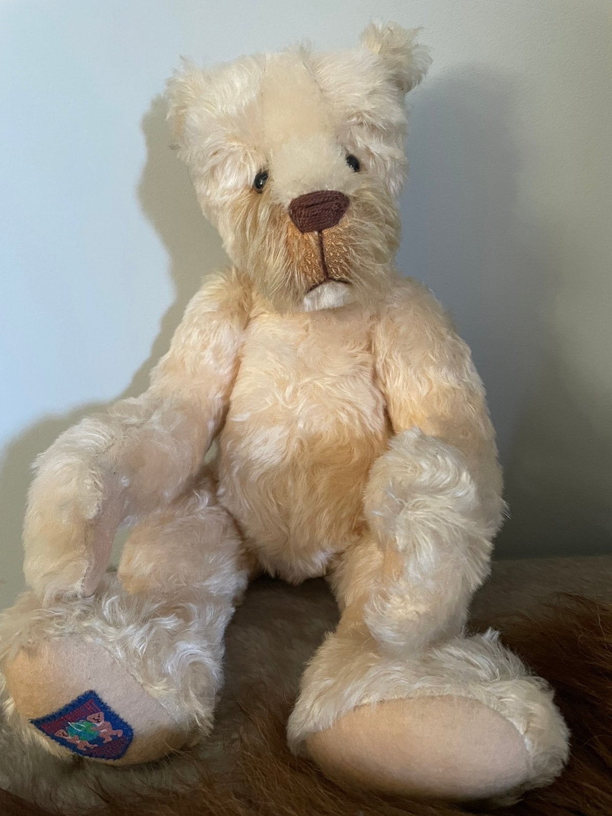 Zeldzame Merrythought International CollectorsClub Teddybeer, Ophalen of Verzenden, Zo goed als nieuw, Stoffen beer, Overige merken