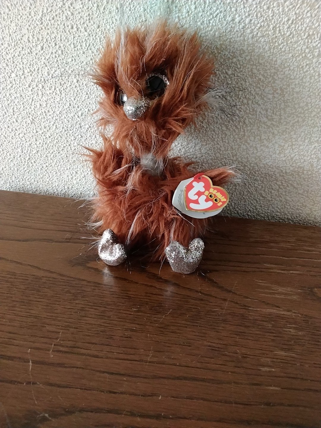 Ty Beanie Boos Orson Struisvogel Knuffel - Zo goed als nieuw, Overige typen, Ophalen of Verzenden, Middelgroot (20 tot 80 cm)