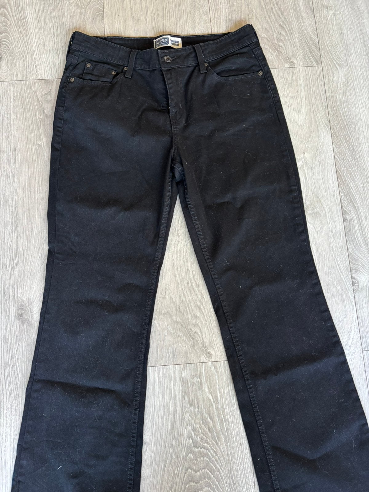 levi’s bootcut zwart, Ophalen of Verzenden, Zo goed als nieuw, Zwart, W30 - W32 (confectie 38/40)