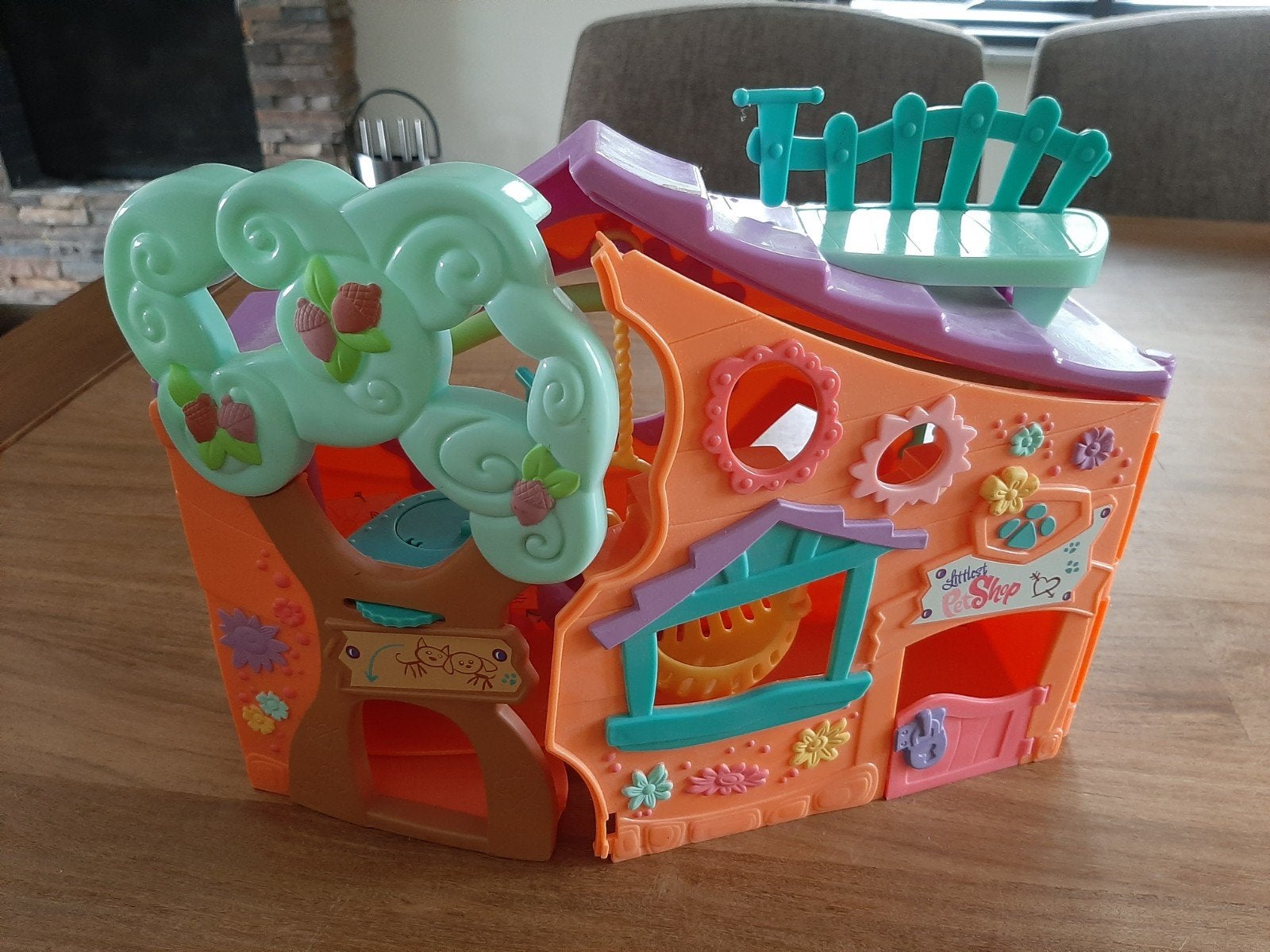 Littlest Pet Shop Speelhuis met Dierenfiguren, Ophalen of Verzenden, Gebruikt