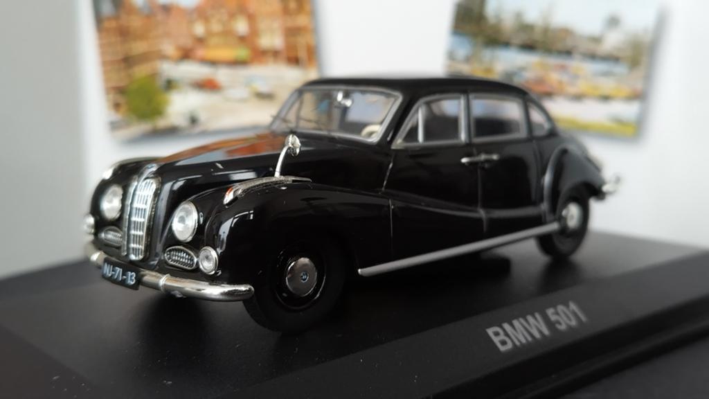 BMW 501 1:43 Norev Lecturama Pol, Hobby en Vrije tijd, Evreux France, Verzenden, ., Nieuw