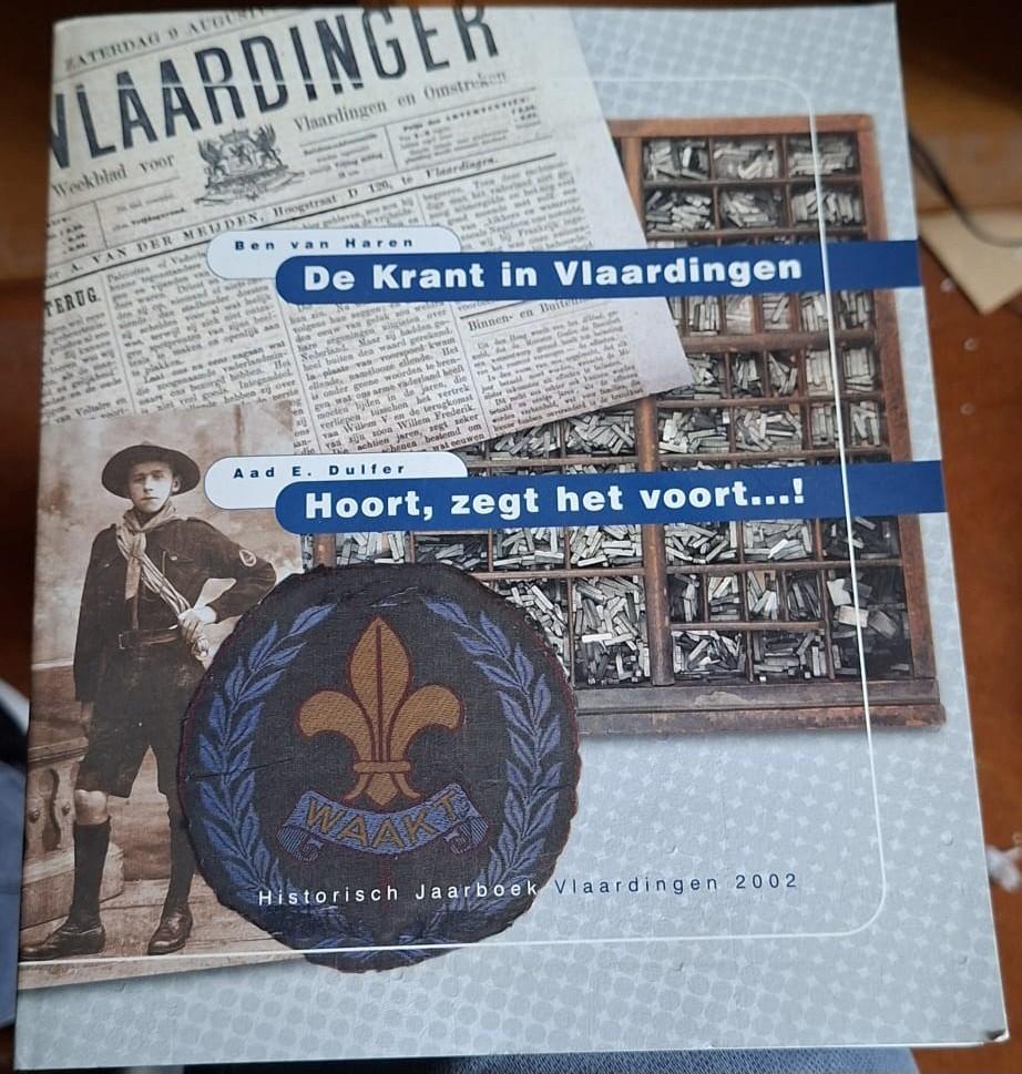 Historisch Jaarboek Vlaardingen 2002 -, Ophalen of Verzenden, 20e eeuw of later, Zo goed als nieuw, Aad E. Dulfer