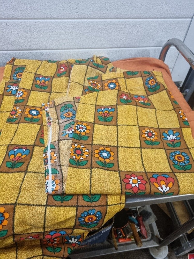 gordijnen vintage met bloemen prent, Ophalen of Verzenden, 'T Olde Gre-j, Info@toldegrej.nl, Endepoelstraat 20f Didam