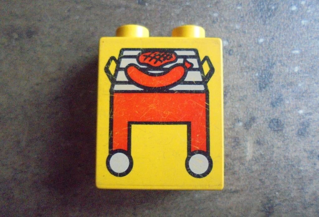 Lego Duplo Brick 1x2x2 (zie foto's) 8, Ophalen of Verzenden, Gebruikt, Losse stenen, Duplo