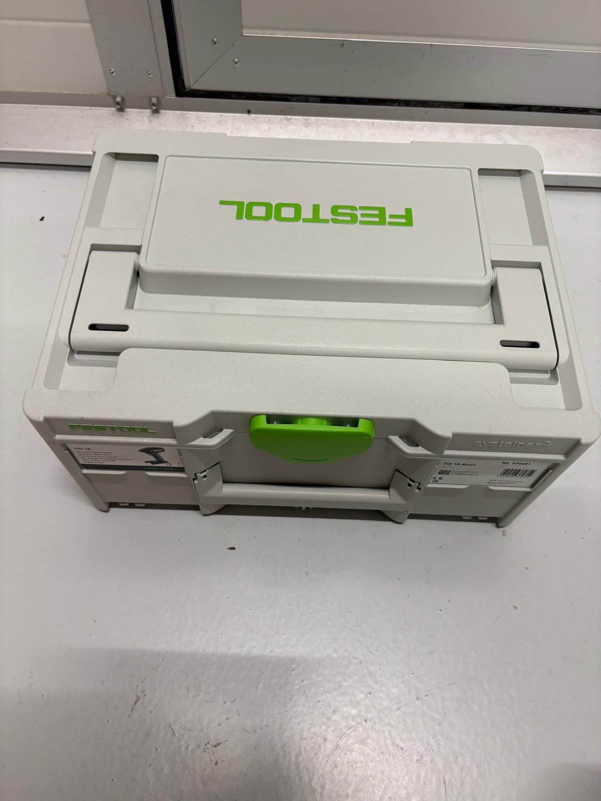 Festool SYS3 M 187 lege koffer, Ophalen, Zo goed als nieuw
